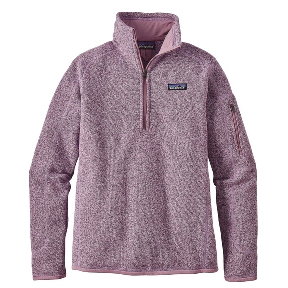 Patagonia Women's Better Sweater® 1/4-Zip Fleece Mauve size medium - Picture 2 of 16